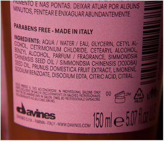 Davines-Natural-Tech-Replumping-Conditioner-Ingredients