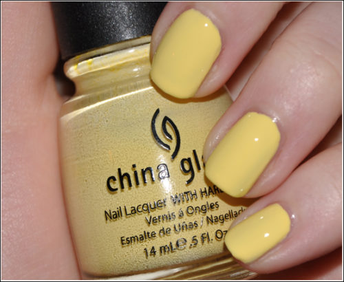 China Glaze Lemon Fizz Up & Away Collection