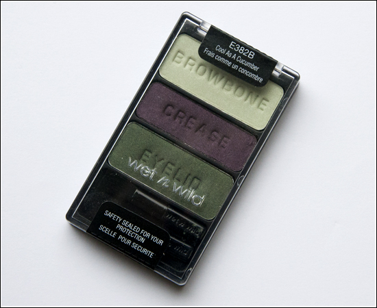 Wet'n'Wild Color Icon Trio Eyeshadow Cool As A Cucumber
