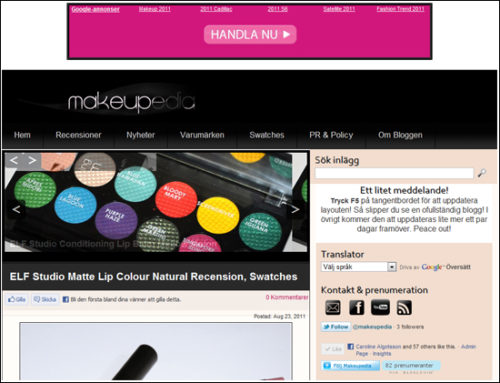 Makeupedia Screenshot