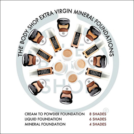 The Body Shop Extra Virgin Minerals Foundation