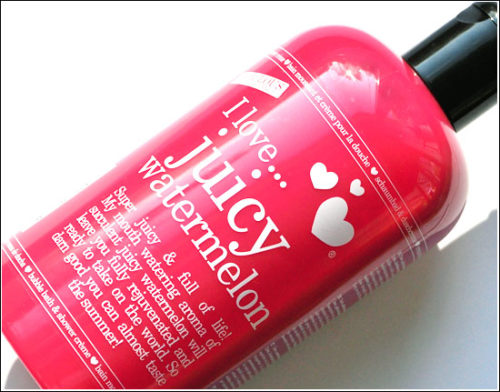 I love... juicy watermelon Bubble Bath & Shower Créme