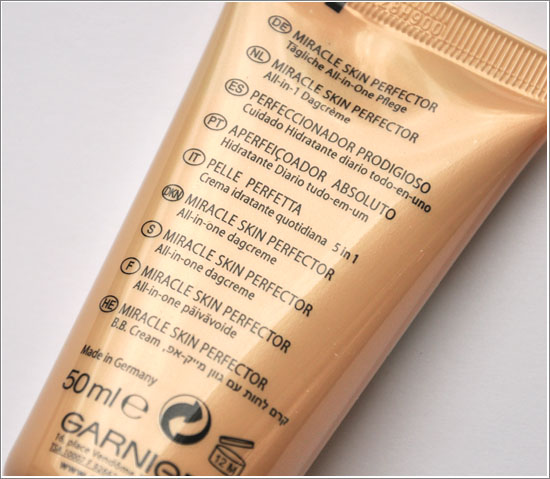 Garnier Miracle Skin Perfector BB Cream (Light)