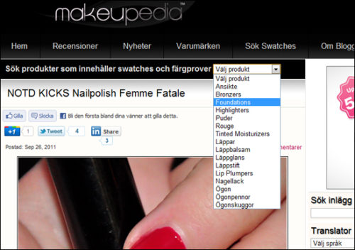 Välkommen till Makeupedia 2.0!