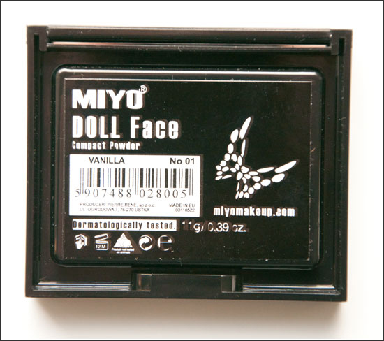 miyo doll face compact powder vanilla 005