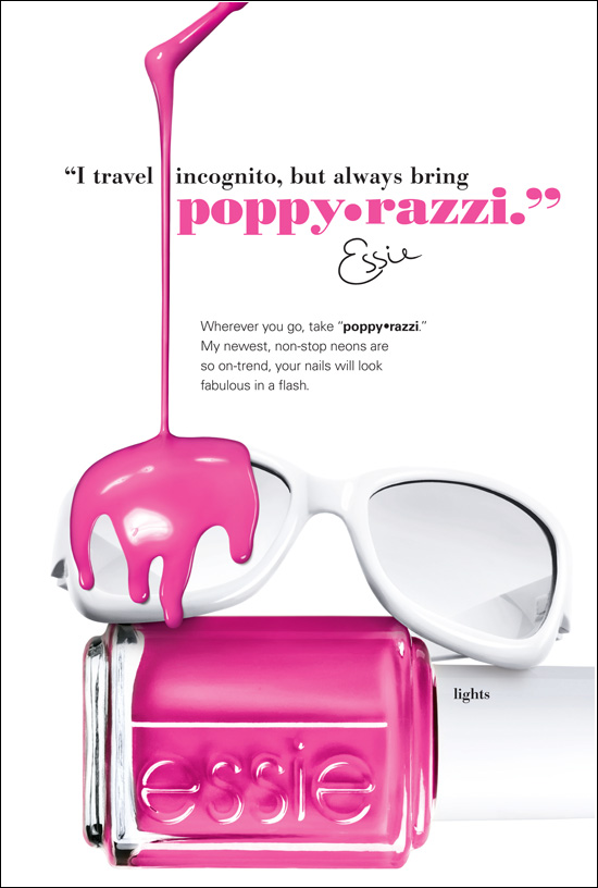 Essie Poppy-Razzi Neons Collection 2012