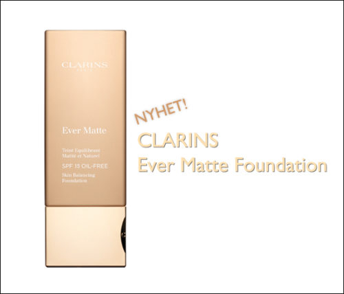 Clarins Ever Matte Skin Balancing Foundation SPF 15