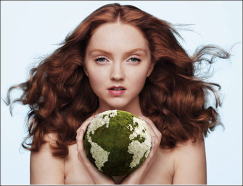 The Body Shop The Beauty With Heart Campaign Lily Cole Limited Edition