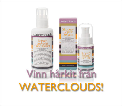 Vinn hårvårdskit från Waterclouds! (värde 288 SEK)