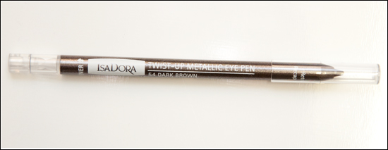 IsaDora Twist-up Metallic Eye Pen Dark Brown 54