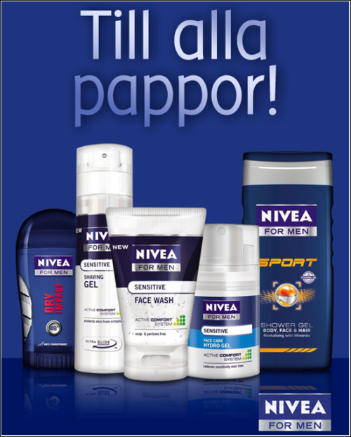 Vinn Fars Dag-kit från NIVEA! (värde 314kr)