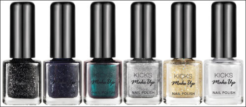 KICKS Nail Polish Christmas Collection 2012