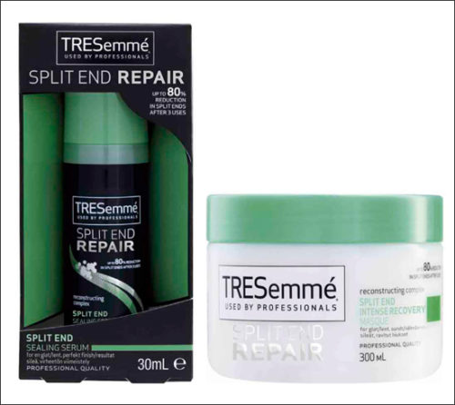 TRESemmé Sealing Serum & Intense Recovery Masque / Split End Repair