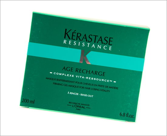 Packaging // Kérastaste Age Recharge Firming Gel-Masque