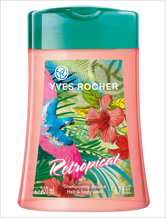 Yves Rocher Retropical Hair & Body Wash