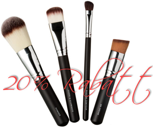 20% rabatt på KICKS Professional Brushes