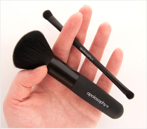 Apolosophy Powder Brush & Eye shadow brush double end