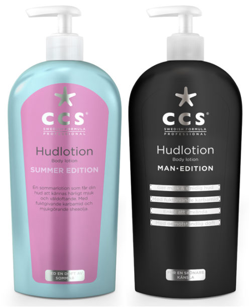 CCS Swedish Formula Hudlotion Summer Edition & Man Edition