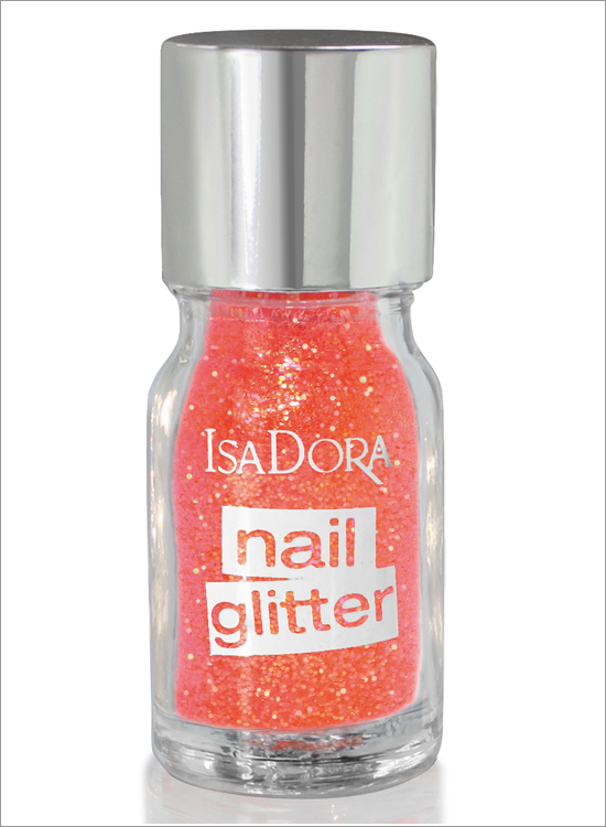 IsaDora-90-Coral-Glo-Neon-Glitter-Nail