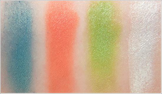 L'Oréal S4 Tropical Tutu Color Riche Quad Swatches