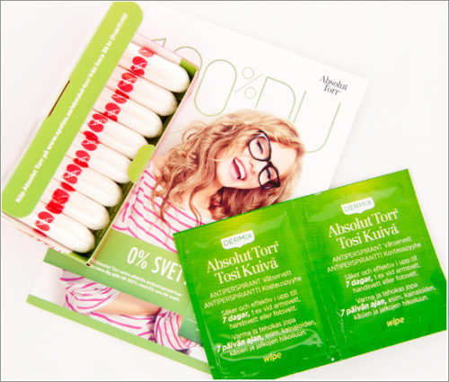 Reddville Tampons For Free & Absolut Torr