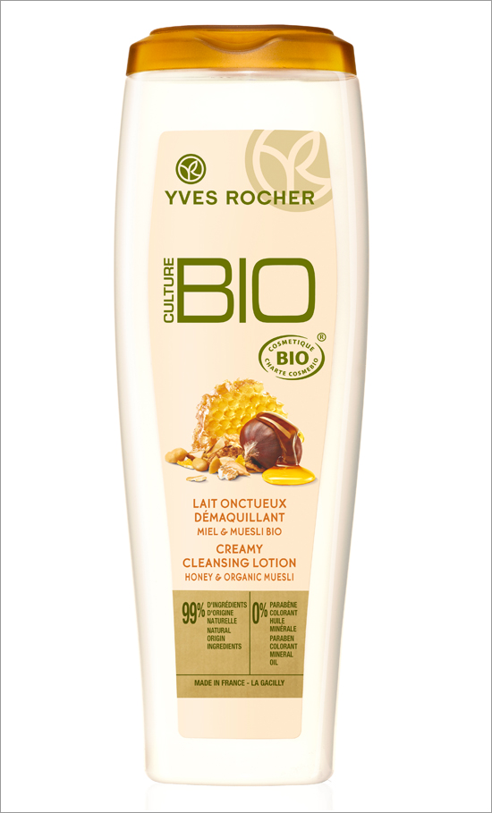 Yves Rocher BIO Creamy Cleansing Lotion Honey & Organic Muesli
