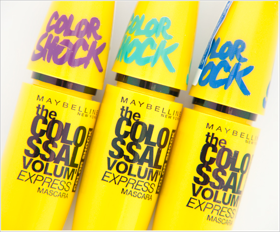 Maybelline Color Shock The Colossal Volume' Express Mascaras