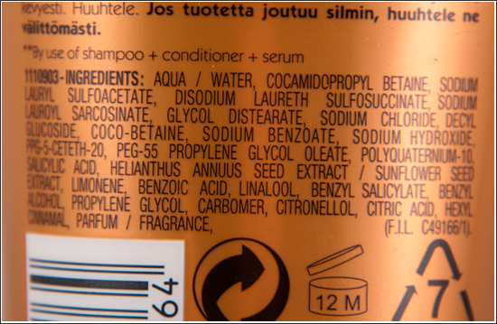 loreal_ever_sleek_shampoo_ingredients