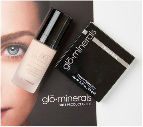 glominerals luxe foundation pressed base