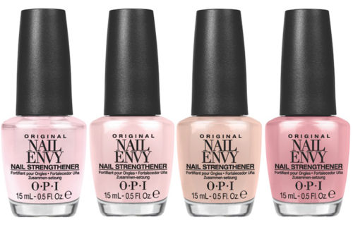 OPI Nail Envy Hawaiian Orchid Samoan Sand Bubble Bath Pink to Envy