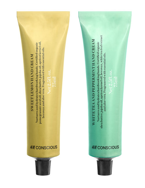 HM Conscious Beauty Hand Creams