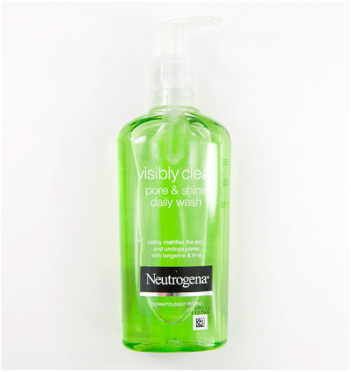 Neutrogena Visibly Clear pore shine daily wash