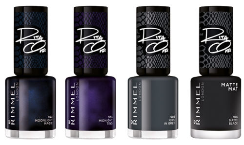 Rimmel Shades of Black by Rita Ora 60 Seconds Nail Polish