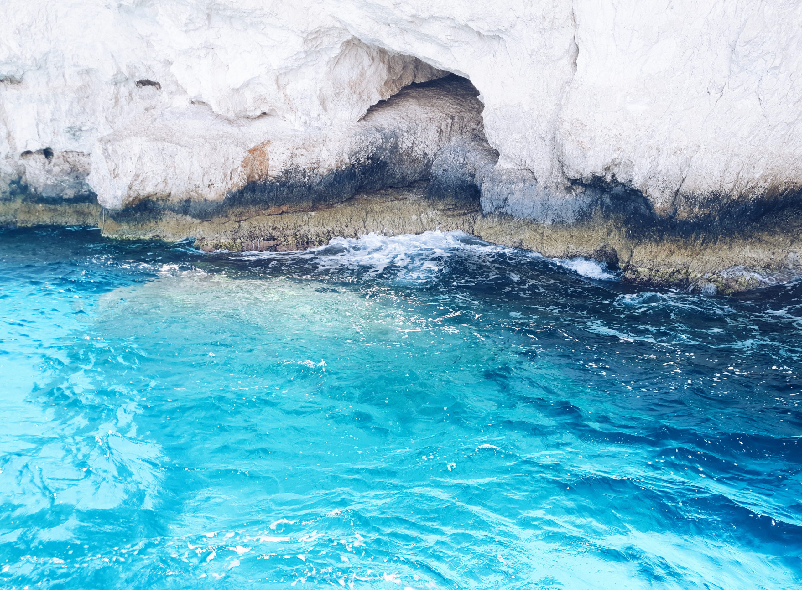 Blue Caves Zakynthos, Mediterranean Sea