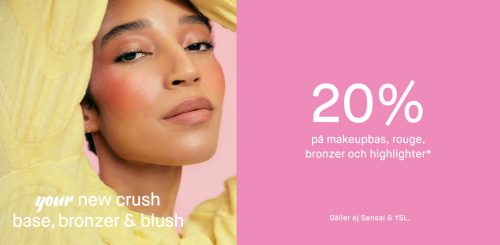 KICKS 20% på basmakeup