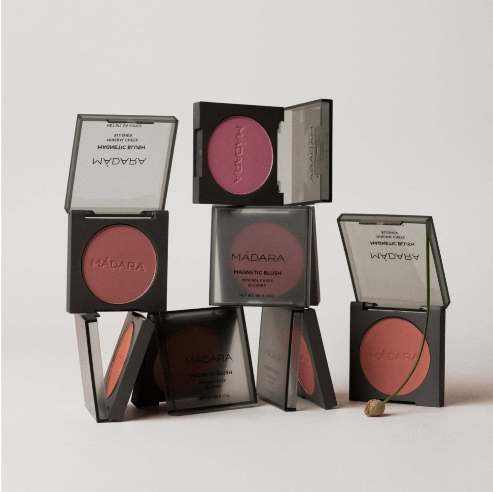 MÁDARA Magnetic Blush Mineral Cheek Blusher